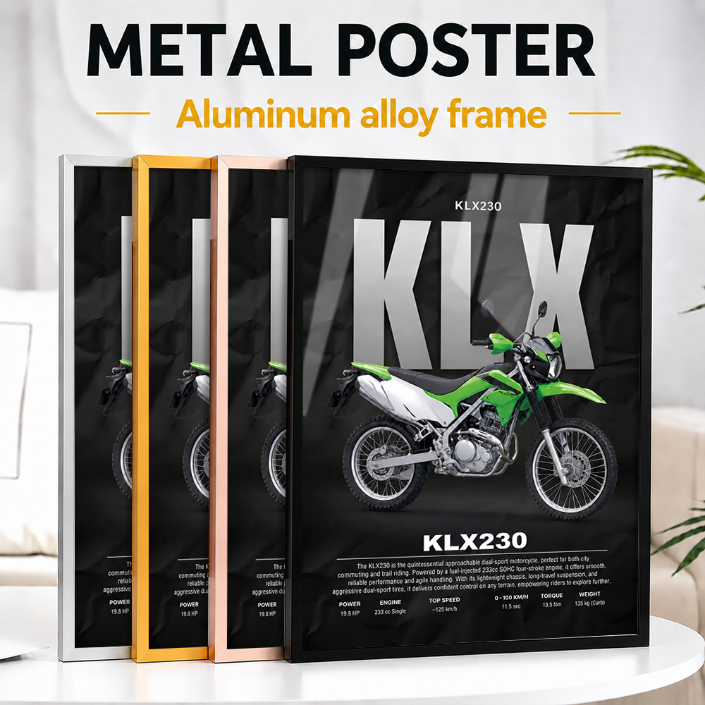 Riding Gear - Japanse KLX230 Dual Sport motorfiets, metalen