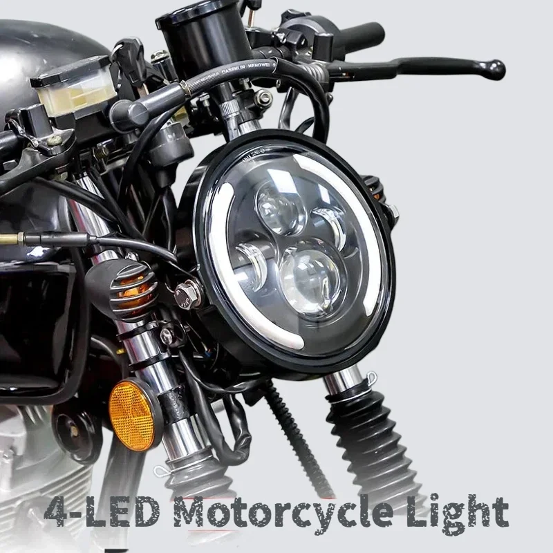 TCYATO 50W 7-inch 17,78 cm LED - Universal Motorcycle Led Headlight Projector recensie en prijs