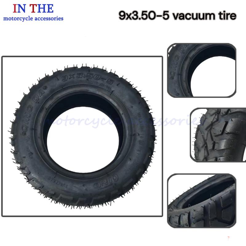 NIEUW 9x3.50-5 vacuümband, tub - Scooter Parts recensie en prijs