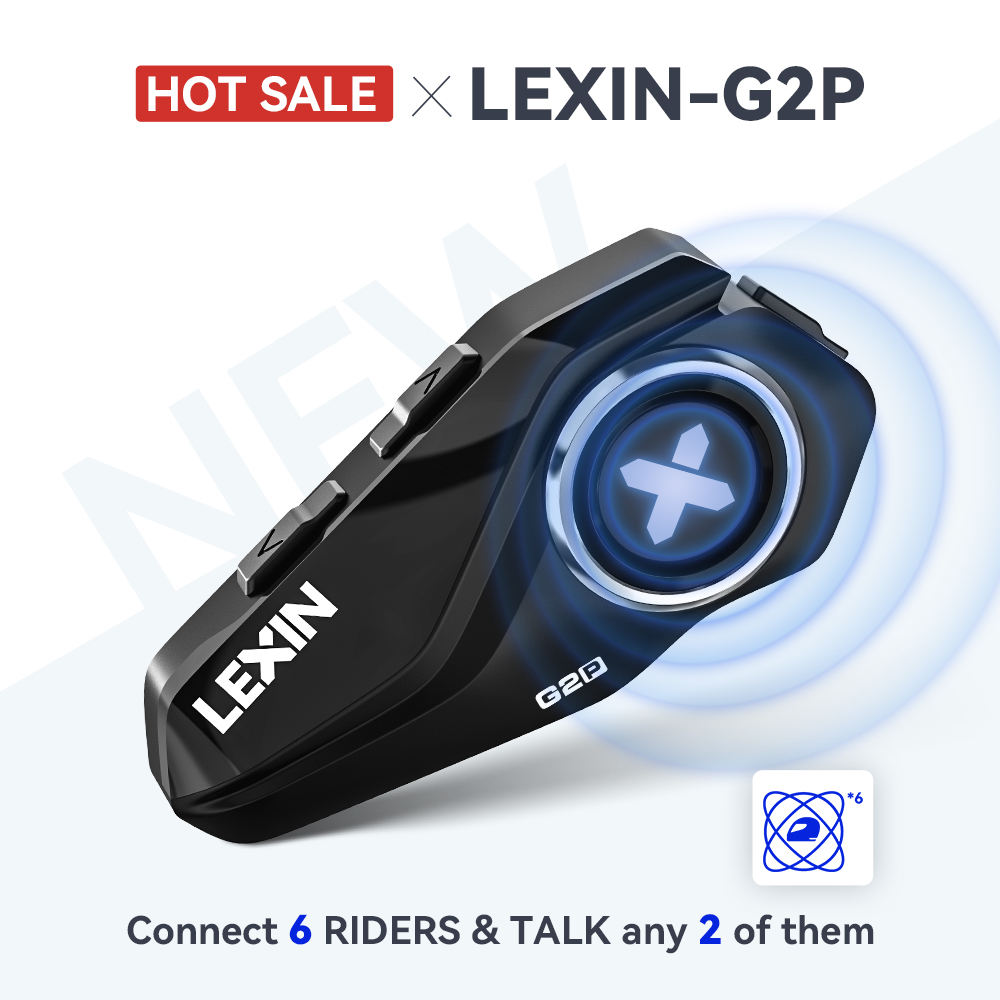 Lexin G2P motorfiets intercom  - Full Face Motorcycle Helmet With Bluetooth recensie en prijs